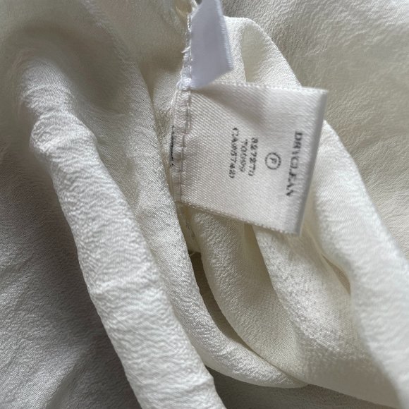 Ann Taylor White Silk Blouse - Picture 4 of 4